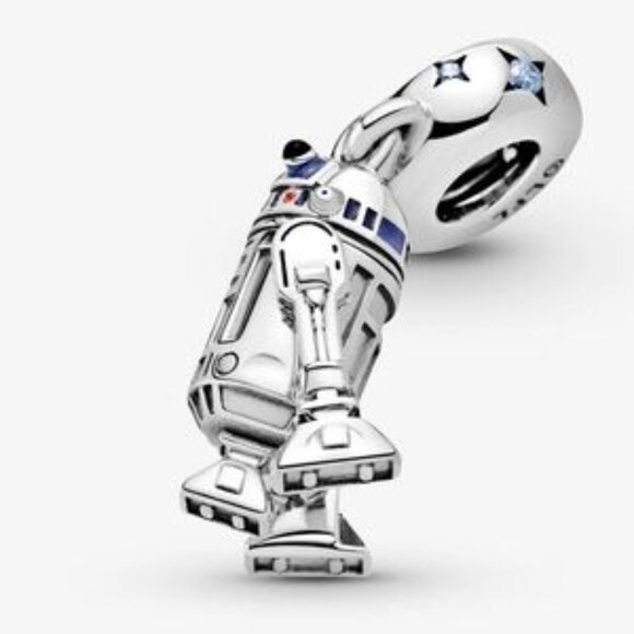 Pandora Silver R2-D2 Charm - Picture 2 of 5